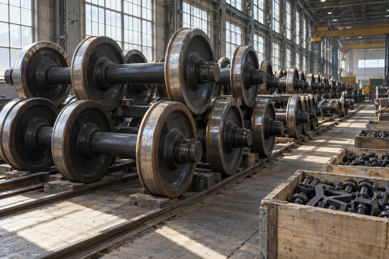 Operação do setor de ferrovia, imagem ilustrativa