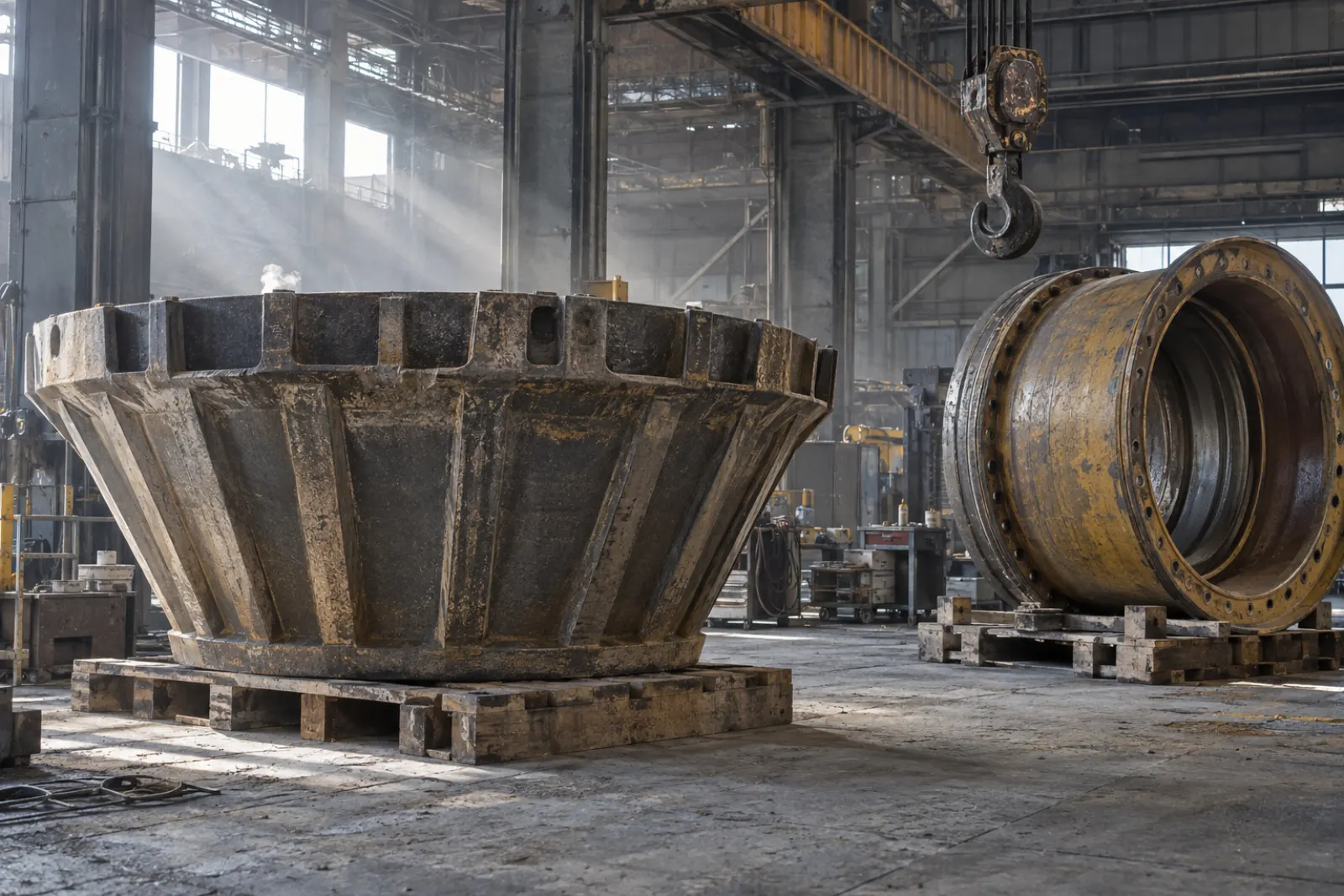 Operação do setor de mineração, imagem ilustrativa
